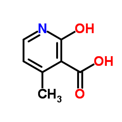 2-Hydroxy-4-methylpridine-3-carboxylic acid Structure