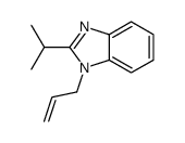 1H-Benzimidazole,2-(1-methylethyl)-1-(2-propenyl)-(9CI) Structure