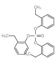 Phenol, 2-ethyl-,phosphate (3:1) (9CI)结构式