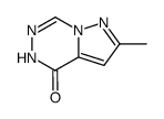 2-methyl-5H-pyrazolo[1,5-d][1,2,4]triazin-4-one结构式