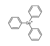 triphenylgermanyl cation Structure