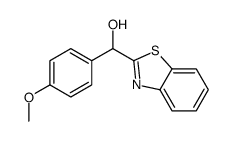 1,3-benzothiazol-2-yl-(4-methoxyphenyl)methanol结构式