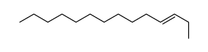 (E)-tetradec-3-ene结构式