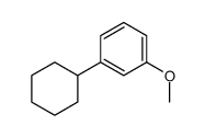 1-Cyclohexyl-3-methoxybenzene Structure