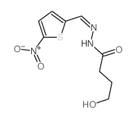 4-hydroxy-N-[(5-nitrothiophen-2-yl)methylideneamino]butanamide picture