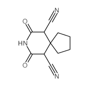 7,9-dioxo-8-azaspiro[4.5]decane-6,10-dicarbonitrile Structure