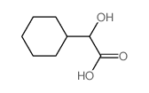 2-环己基-2-羟基乙酸结构式