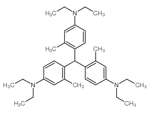 4,4',4''-methylidynetris[N,N-diethyl-m-toluidine]结构式