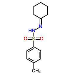 N-(cyclohexylideneamino)-4-methyl-benzenesulfonamide Structure