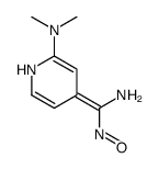 (4E)-4-[amino(nitroso)methylidene]-N,N-dimethyl-1H-pyridin-2-amine Structure