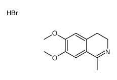 6,7-dimethoxy-1-methyl-3,4-dihydroisoquinoline,hydrobromide结构式