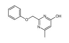 6-methyl-2-(phenoxymethyl)-1H-pyrimidin-4-one Structure