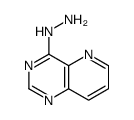 pyrido[3,2-d]pyrimidin-4-ylhydrazine Structure