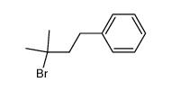 (3-bromo-3-methyl-n-butyl)benzene结构式