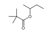 butan-2-yl 2,2-dimethylpropanoate结构式