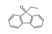 5-ethyl-5H-dibenzophosphole 5-oxide Structure