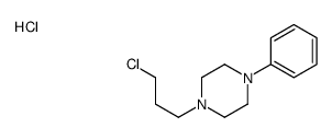 1-(3-chloropropyl)-4-phenylpiperazine,hydrochloride Structure
