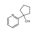 1-[2]pyridyl-cyclopentanol Structure