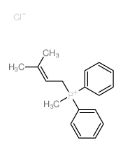 Phosphonium,methyl(3-methyl-2-buten-1-yl)diphenyl-, chloride (1:1) picture