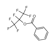 heptafluoroisopropyl benzoate Structure
