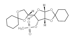 1,2:5,6-DI-O-CYCLOHEXYLIDENE-3-O-METHYLSULFONYL-ALPHA-D-ALLOFURANOSE picture