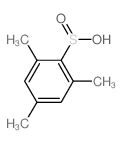 Benzenesulfinicacid, 2,4,6-trimethyl- Structure