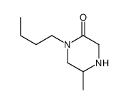 Piperazinone, 1-butyl-5-methyl- (9CI)结构式