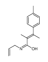 N-Allyl-α,β,4-trimethylcinnamamide Structure
