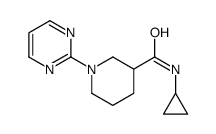 3-Piperidinecarboxamide,N-cyclopropyl-1-(2-pyrimidinyl)-(9CI) picture