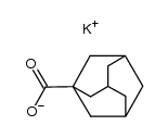 potassium salt of 1-adamantanecarboxylic acid结构式