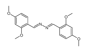 2,4-Dimethoxybenzaldehyd-azin结构式