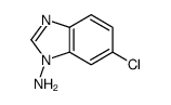 (9ci)-6-氯-1H-苯并咪唑-1-胺结构式