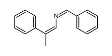 1-phenyl-N-(2-phenylprop-1-enyl)methanimine Structure
