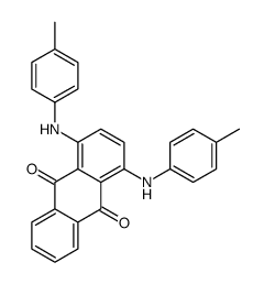 1,4-Bis[(4-methylphenyl)amino]-9,10-anthraquinone结构式