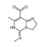 N,7-dimethyl-8-nitro-2,3-dihydroimidazo[1,2-c]pyrimidin-5-amine Structure