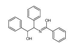 N-(2-hydroxy-1,2-diphenylethyl)benzamide Structure