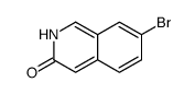 7-BROMOISOQUINOLIN-3-OL structure