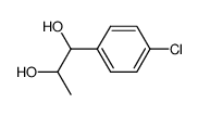 1-(4-chlorophenyl)propane-1,2-diol结构式