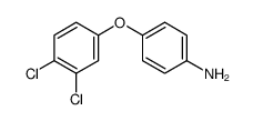 4-(3,4-二氯苯氧基)苯胺结构式