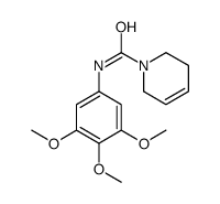 N-(3,4,5-trimethoxyphenyl)-3,6-dihydro-2H-pyridine-1-carboxamide Structure