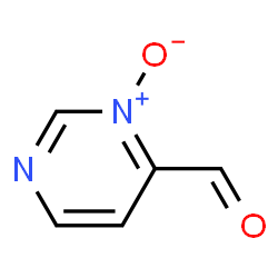 4-Pyrimidinecarboxaldehyde, 3-oxide (9CI) picture
