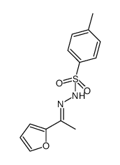 N'-(1-(furan-2-yl)ethylidene)-4-methylbenzenesulfonohydrazide Structure