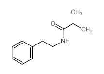 2-methyl-N-phenethyl-propanamide Structure