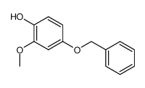 4-(benzyloxy)-2-methoxyphenol结构式