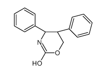 (4R,5S)-4,5-diphenyl-1,3-oxazinan-2-one结构式