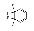 5,5,6,6-tetrafluoro-1,3-cyclohexadiene Structure