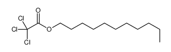 TRICHLOROACETIC ACID UNDECYL ESTER(C11) Structure