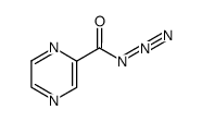 pyrazine-2-carbonyl azide结构式