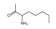 2-Octanone, 3-amino- (9CI)结构式