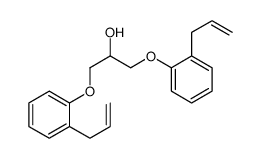 1,3-bis(2-prop-2-enylphenoxy)propan-2-ol Structure